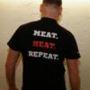 BBQ Farm Polo "MEAT.HEAT.REPEAT", suurus XL
