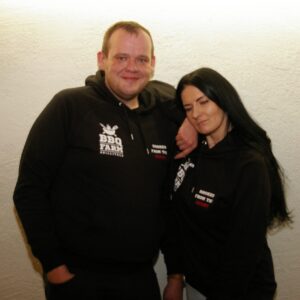 BBQ Farm pusa "MEAT.HEAT.REPEAT", suurus L