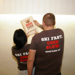 BBQ Farm särk "SKI FAST.COOK SLOW", suurus M