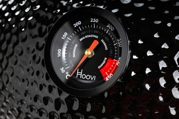 Hoovi Kamado Large Black with Cooking system