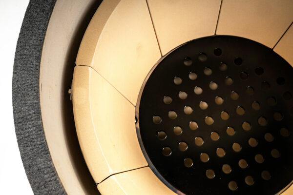 Hoovi Kamado Large Black with Cooking system